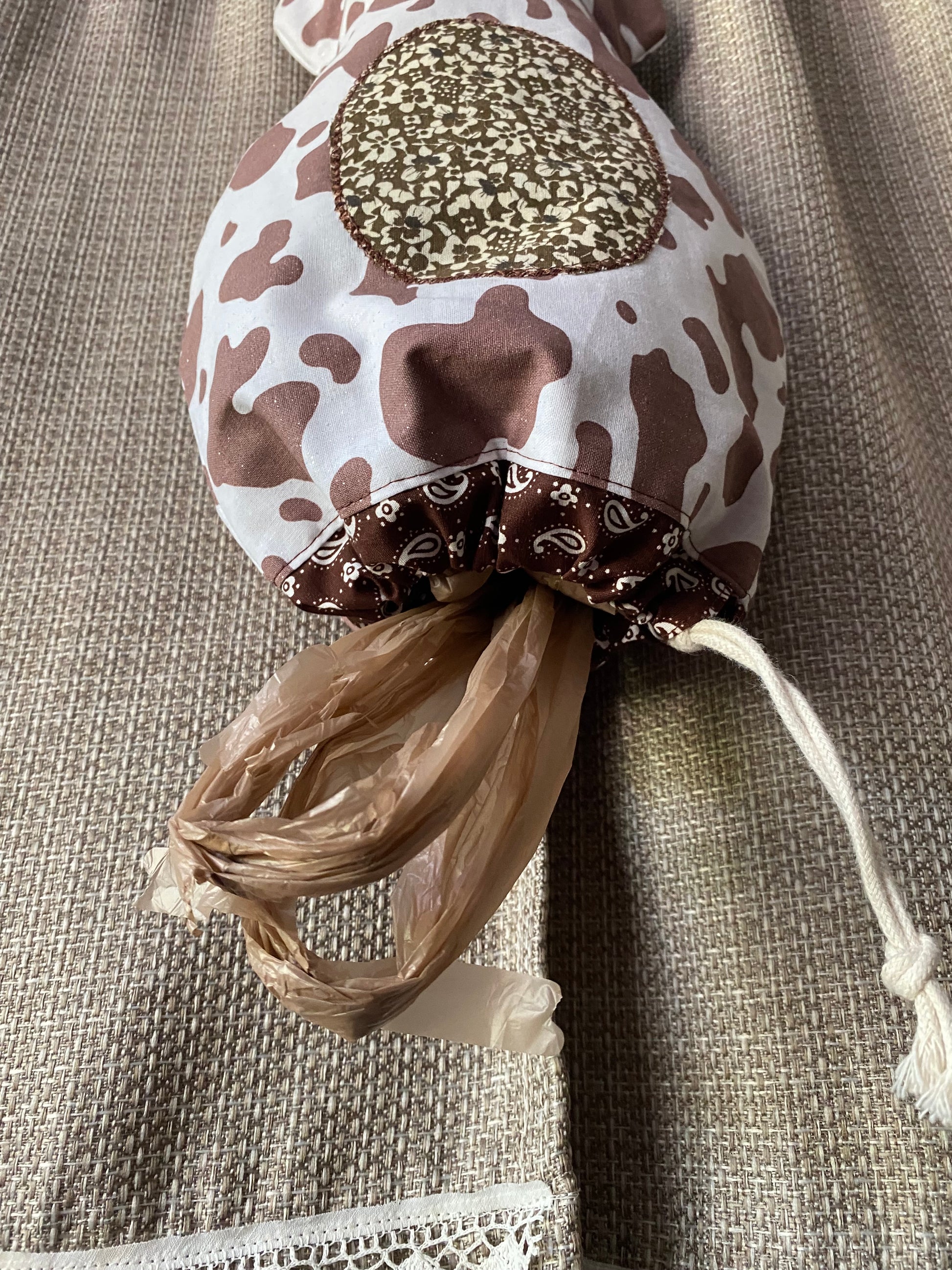 Cow Bag & Towel Dispenser