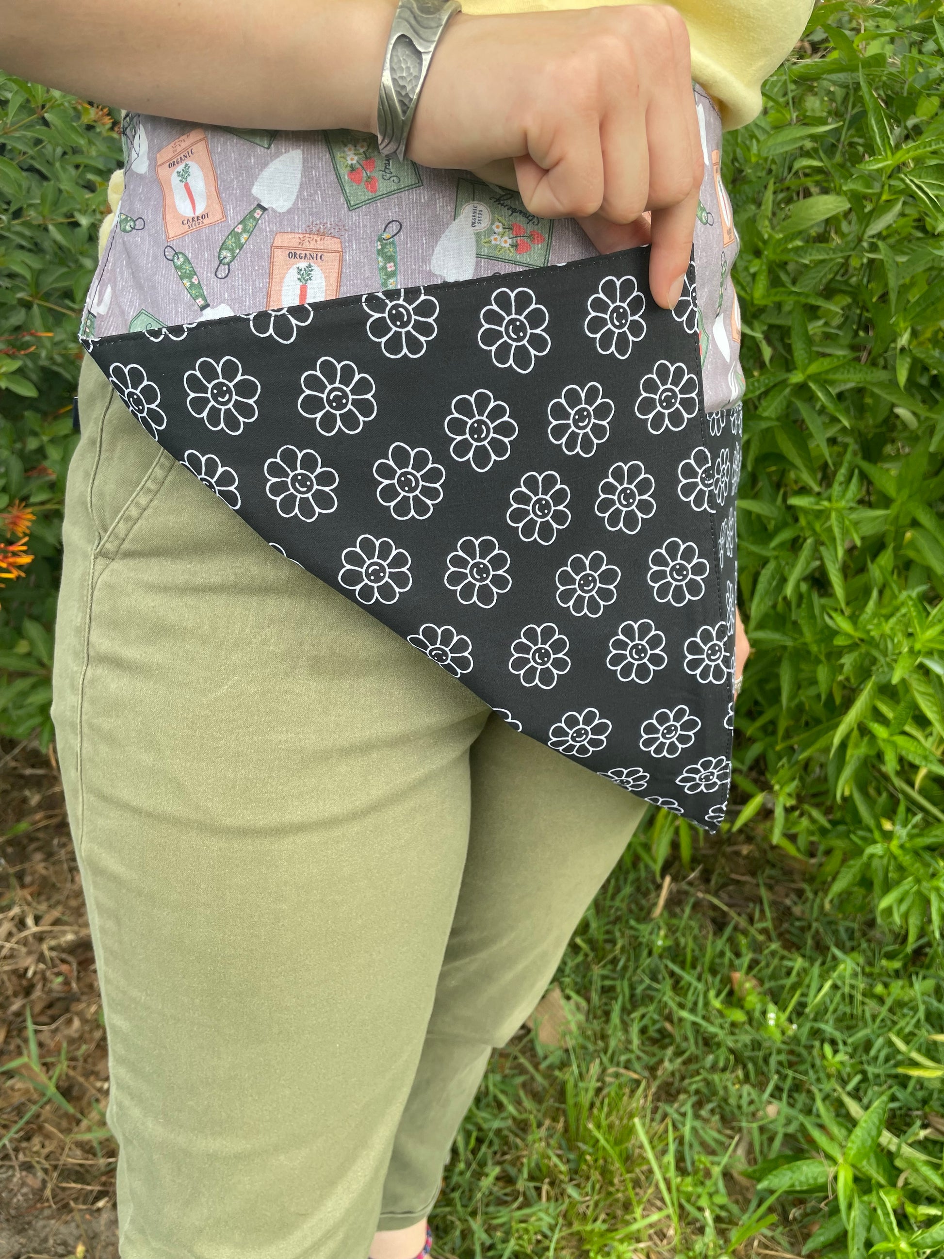 Happy Garden Waist Apron