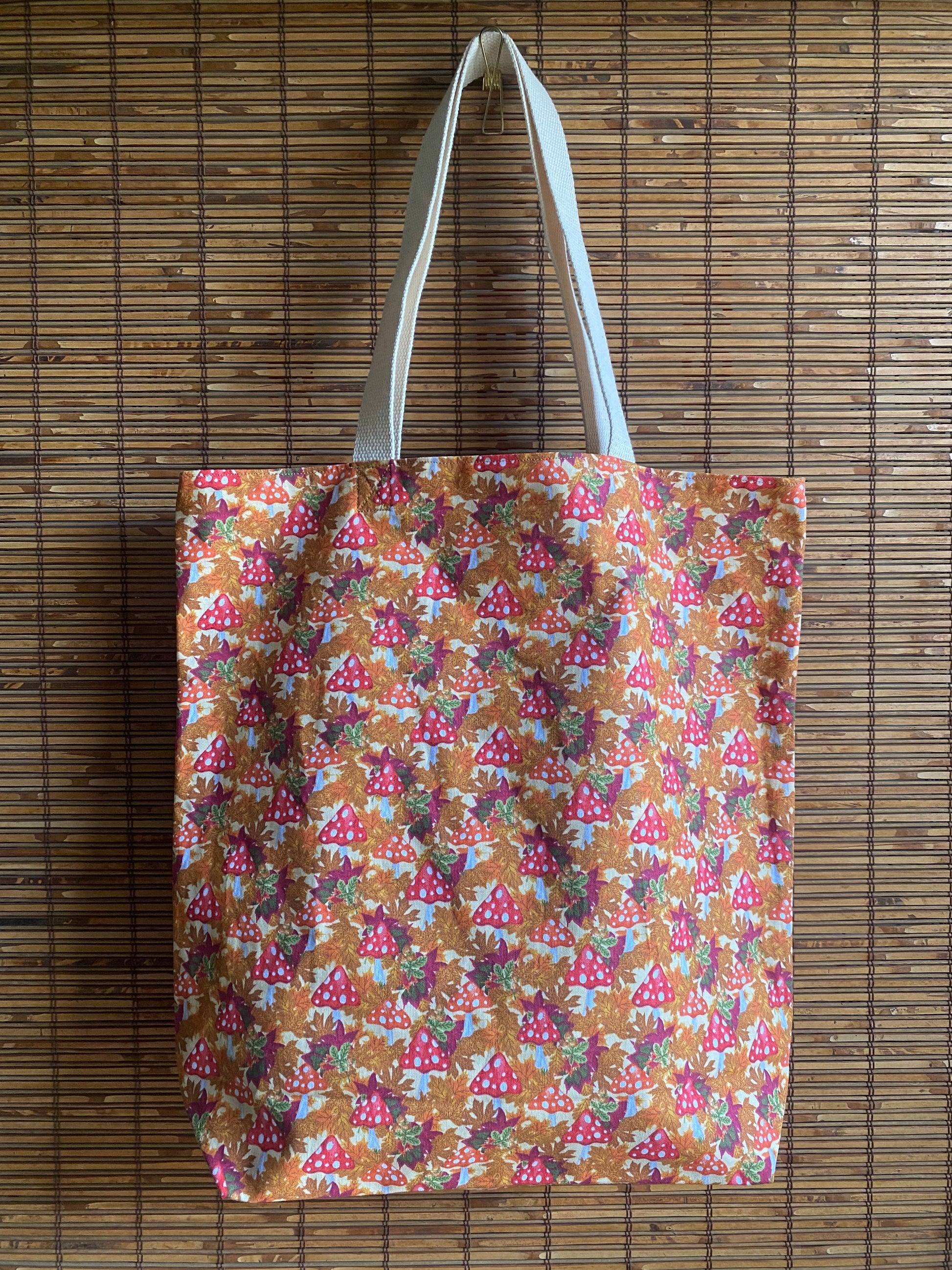Forest Mushrooms Tote Bag Small/Youth