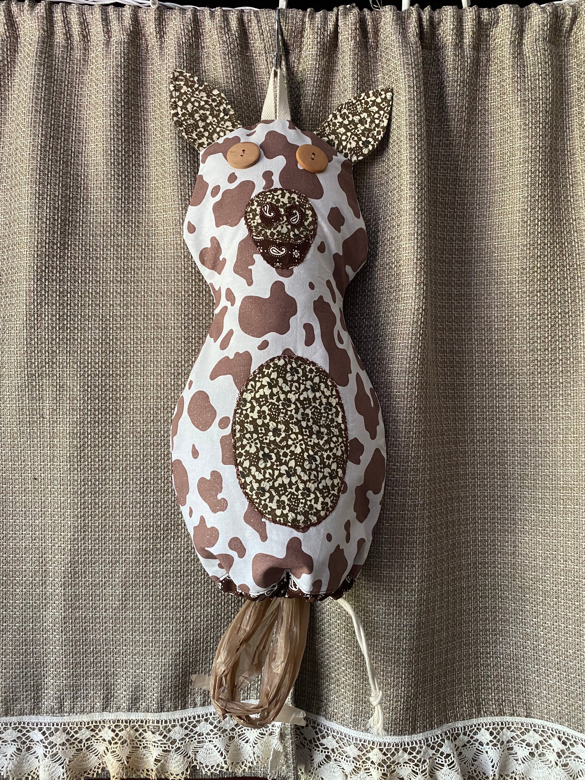 Cow Bag & Towel Dispenser