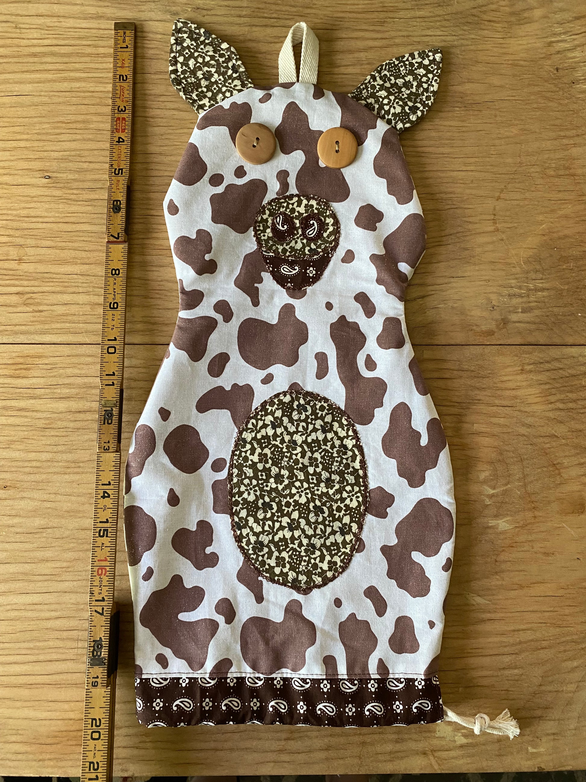 Cow Bag & Towel Dispenser
